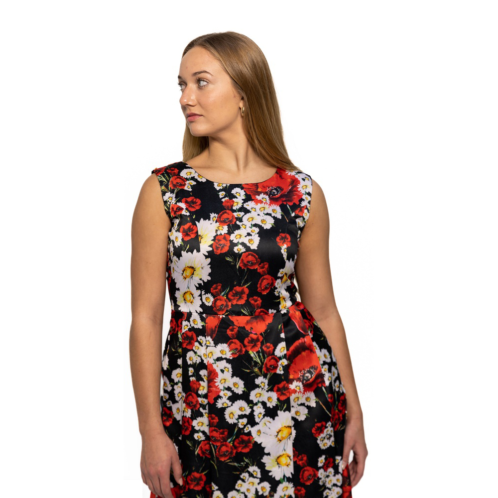 Mystic Delight Printed Designer Dress